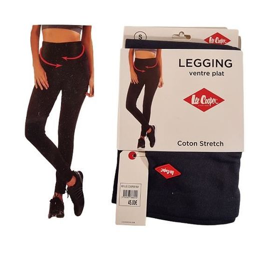 Legging 20 jours 2025 minceur ventre plat noir