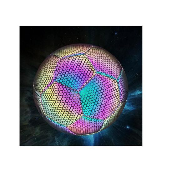 Réfléchissant Football, Ballon De Football Lumineux, 4 Taille & 5 Taille Ballon D'entraînement