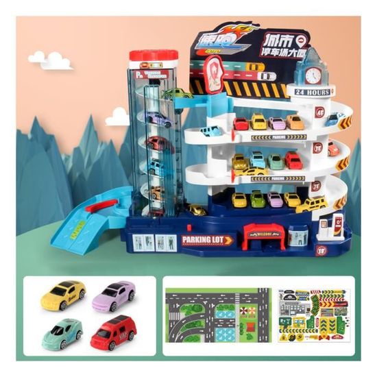 Jouets De Développement Intellectuel pour Enfants Otherway Voiture Aventure Rampe De Course Piste De Voiture Jouet Circuit Voiture Enfant Piste Aventure De Voiture Jouet
