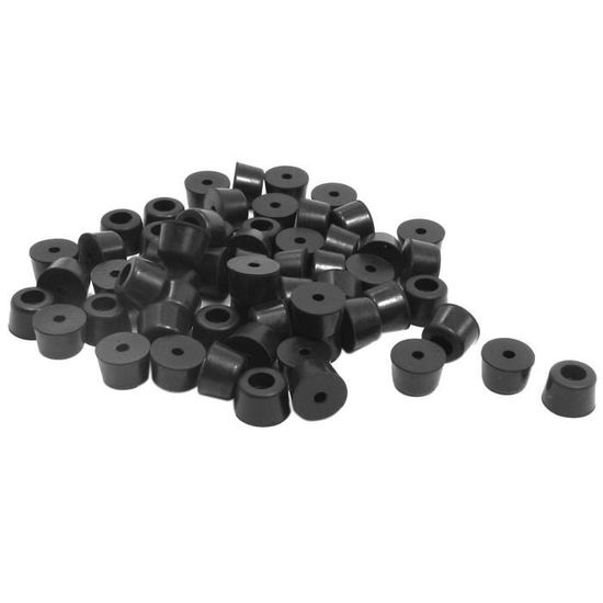Bouchons Presse-étoupe Caoutchouc EPDM SPR-178 - 17.8mm - Lot De 5 - Étanchéité Trous - Sourcing Map