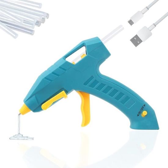 Tradineur Pistolet En Silicone Chaud 20 W Creative, Pistolet à Colle