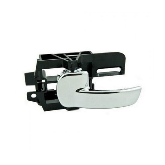 Poignée De Porte Intérieure Gauche Pour Nissan Qashqai (2007-2013) - Compatible OEM 80670-JD00E - Design Argenté élégant