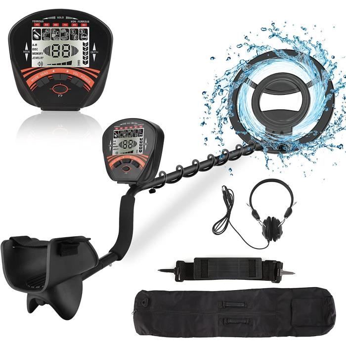 Détecteur De Métaux Nokta Triple Score Pro - Étanche IP68, Multi-fréquences - Kit Complet Avec Pelle, Pointeur, étui