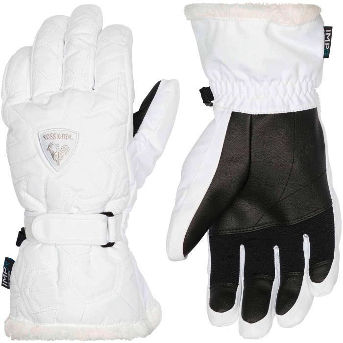 ROSSIGNOL Gants de ski SAPHIR IMPR GT - Femme - Blanc