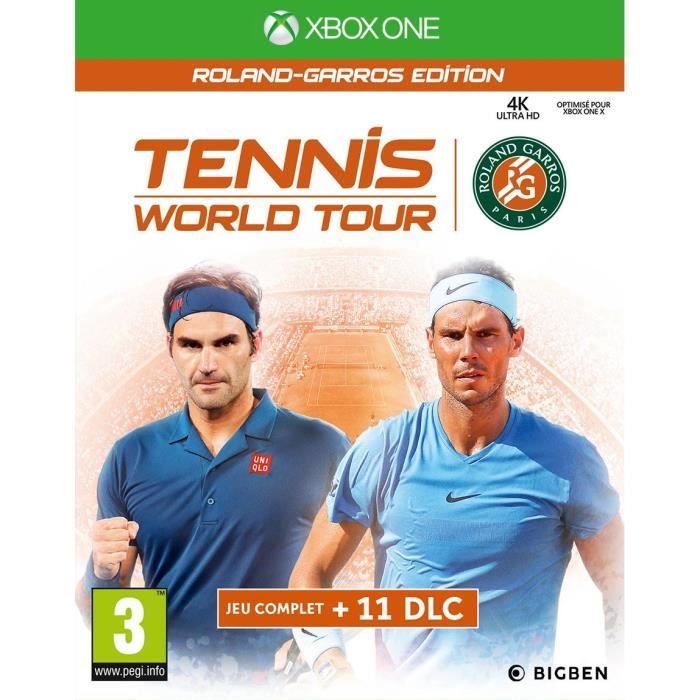 Tennis World Tour Roland Garros Jeu Xbox One