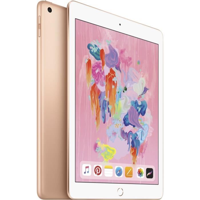 Apple - 9,7- iPad Retina (6ème Génération) - WiFi 128Go - Or