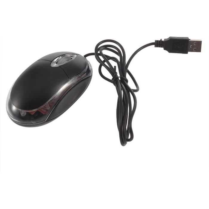 Souris FairytaleMM Design Ergonomique USB Filaire Optique Maus Gaming Mouse Gamer LED pour Dell ASUS Ordinateur Portable 271076
