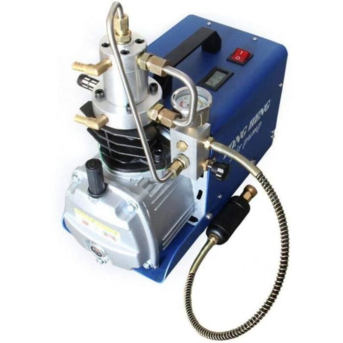 Pompe à Air 300 Bar Pompe Compresseur Électrique 4500PSI Compresseur d'air Electrique à Haute Pression 30Mpa