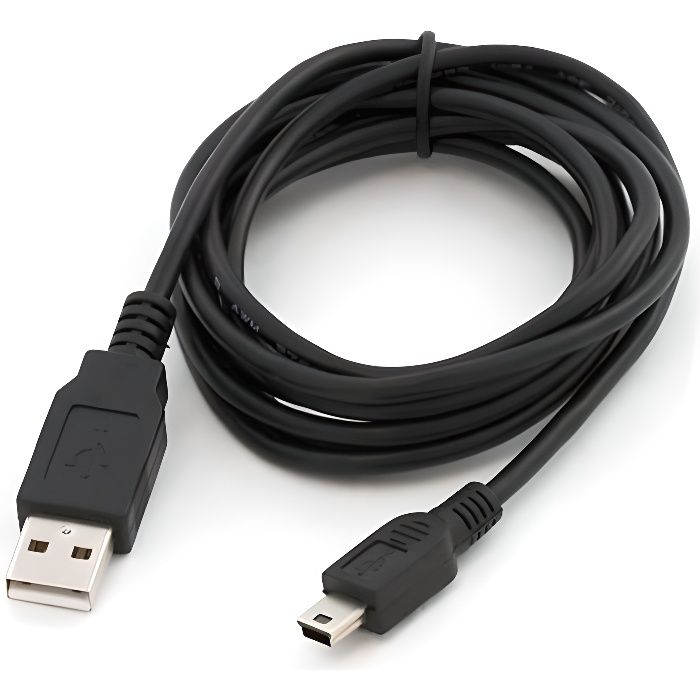 Câble De Synchronisation Et Chargement USB Pour Garmin Nuvi 2545 LMT 2585 TV 2515 LT 2415 LT 2445 2585TV GPS Sat Nav Câble de syn...