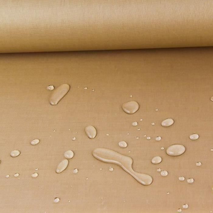 3pcs 260 ℃ 50x40cm Brown Heat Machine de presse de transfert de feuilles pour Pad Craft repassage la08565