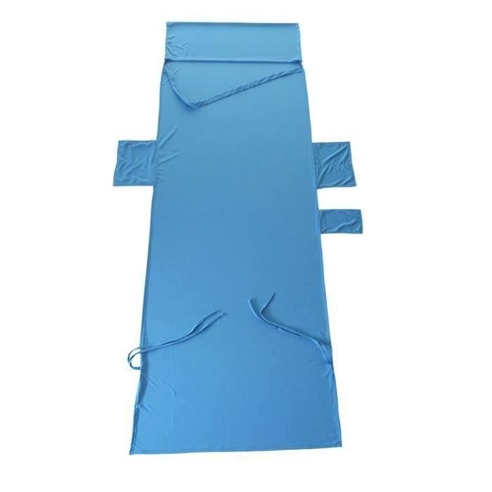 Chaise de plage en Chaise Chaise longue serviette pour la piscine Sun Lounger Hôtel Vacances avec poches latérales (Bleu) la11465