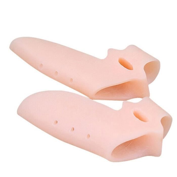 LB1806 2 pièces Silicone outil de soin des pieds Bunion orteils correcteur orthèses Hallux Valgus lisseur séparateur facilité douleu