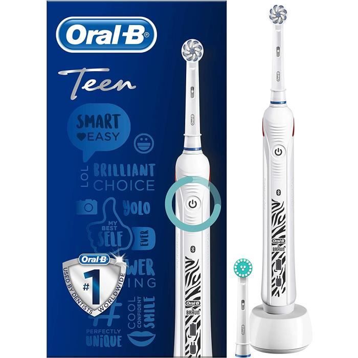 Oral-B TEEN White Brosse à Dents Électrique Rechargeable par Braun