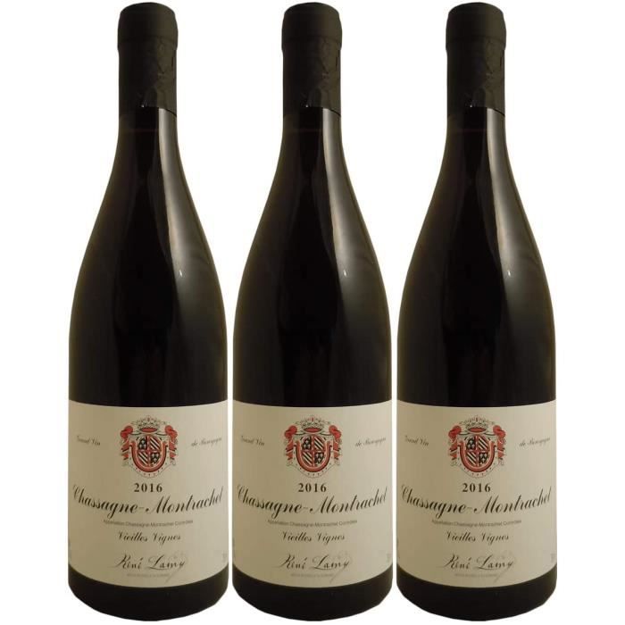 Chassagne-Montrachet Vieilles Vignes Rouge 2016 - Domaine René Lamy - Vin AOC Rouge de Bourgogne - Cépage Pinot Noi98