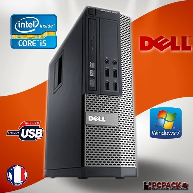 Unité Centrale - PC BUREAU Dell OptiPlex 7010 DT Intel Core i5  4Go 1To