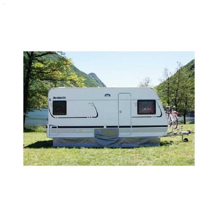 Jupe latérale caravane 450 x 60 grise SKIRTING CARAVAN FIAMMA