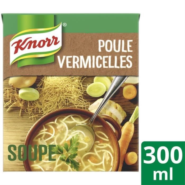 KNORR - Poule Vermicelle 300Ml - Lot De 4