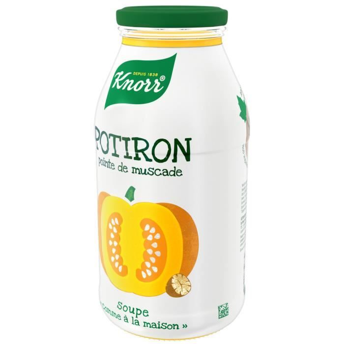 Soupe potiron pointe de muscade 45cl Knorr