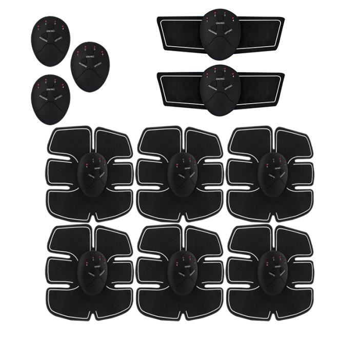 Muscle sans fil Stimulateur formateur intelligent Fitness abdominale entraînement électrique Poids Autocollants de perte