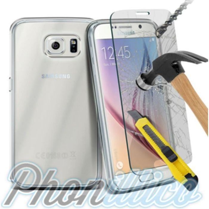 Coque Samsung Galaxy S5 - TPU + Film Verre Trempe Phonillico®