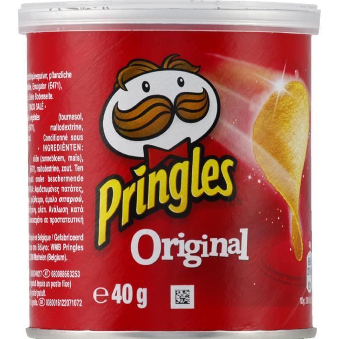 Tuiles salées mini 40 g Pringles