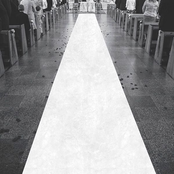 TAPIS BLANC 1 x 15 M Blanc