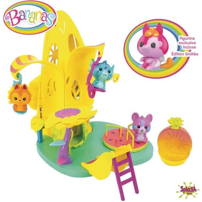 SPLASH-TOYS - Maison en forme de bananes - Bananas