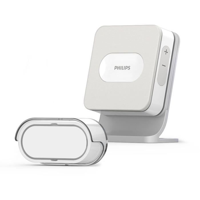 Kinetic Halo Plug : Carillon à brancher, sonnette sans fil et sans pile -