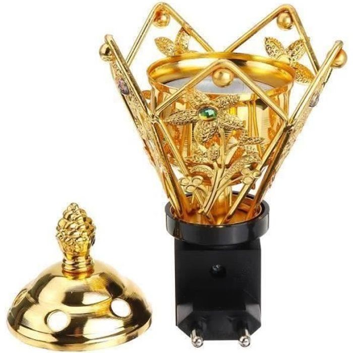 LD36130-Mini brûleur d'Encens Electrique Chauffé Décoration Intérieure OR TYPE A