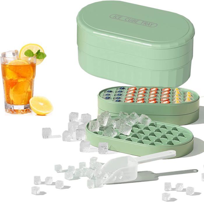 Bac à glaçons - SONEW - 64 Grilles - Plastique de qualité alimentaire