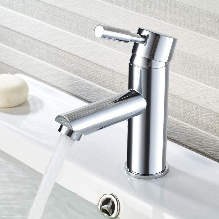 Robinet de Lavabo pour Salle de Bain et Bonde Pop Up avec Trop Plein Robinet de Lavabo pour Salle de Bain et Bonde Pop Up avec Trop Plein