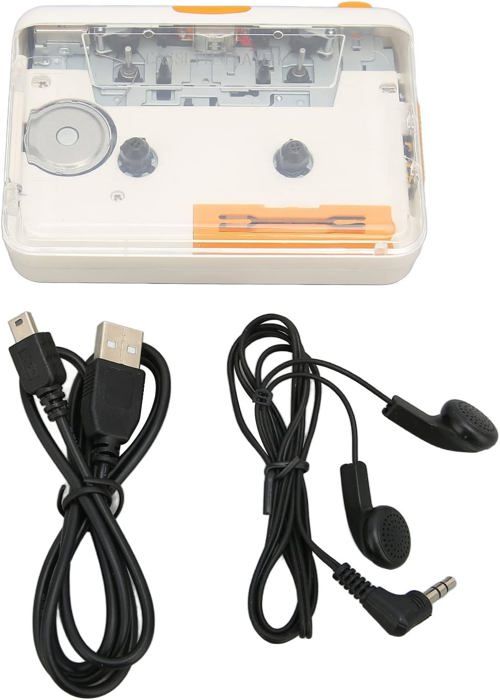 Lecteur enregistreur de cassettes audio et programmes ordinateur