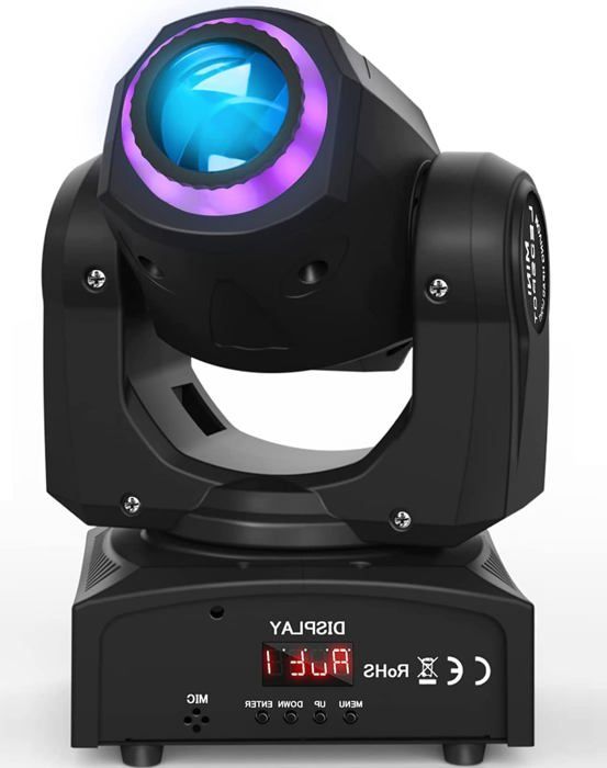 Zerodis Projecteur à faisceau LED Faisceau de scène, projecteur de
