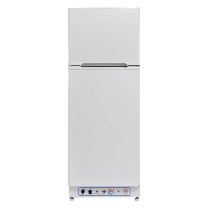 Réfrigérateur à gaz - SMAD - 275L - 220V/Gaz- Réfrigérateur avec congélateur - Blanc -porte réversible