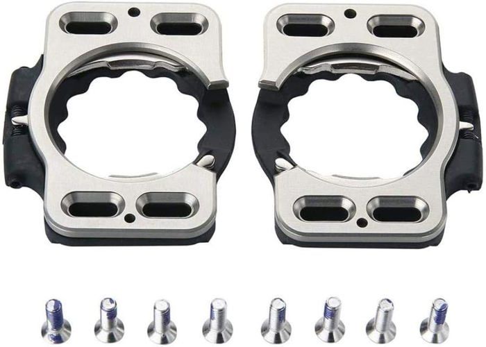 1 paire de cales de vélo de route couvre-cales de chaussures de vélo à dégagement rapide cales de pédales de cyclisme pour Speedp