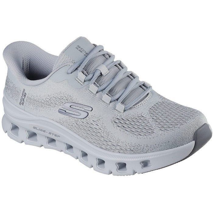 Skechers Baskets Skechers Glide-step Pro - Elron Gris Homme