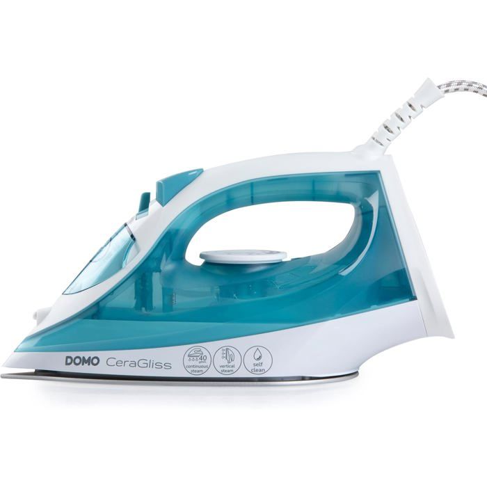 Fer à repasser vapeur - TRAHOO - DO7060S - Fonction autonettoyante - Réservoir 320 ml - Débit vapeur 40 g/min - Trahoo