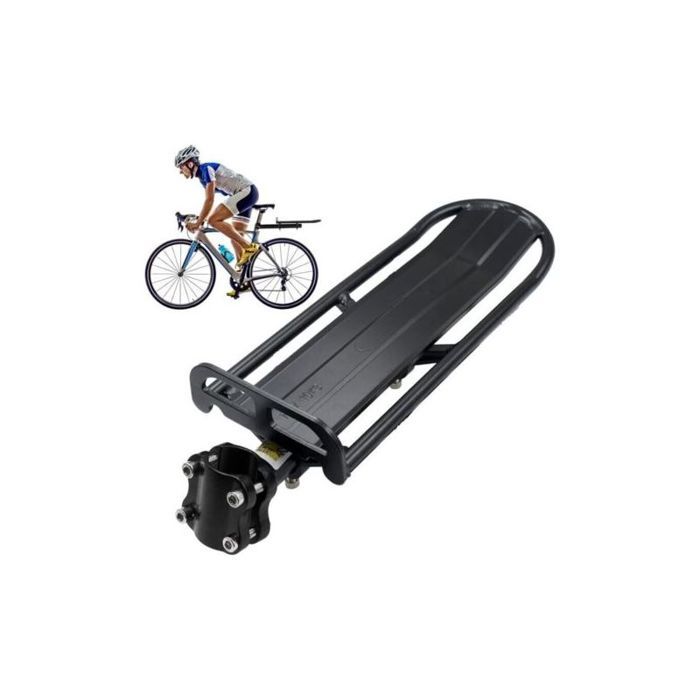 Porte-bagages vélo universel réglable montage rapide charge max 10 kg