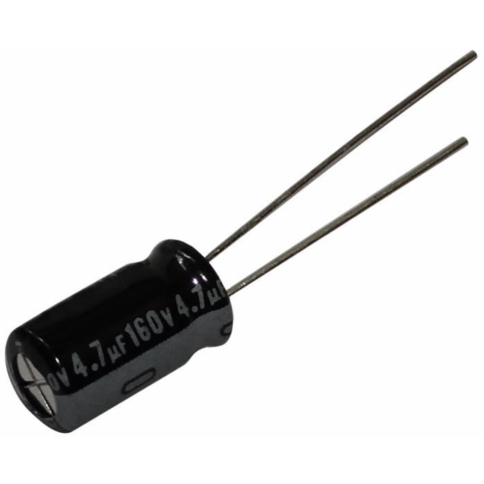 Aerzetix 5x Condensateur /électrolytique chimique 330/µF /± 20/% 50V THT 85/°C 2000h /Ø10x16mm radial
