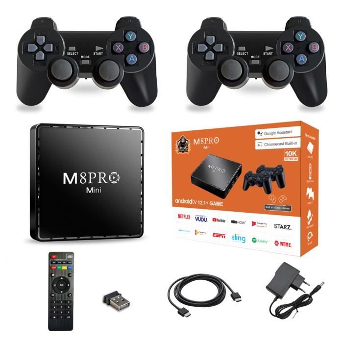 Console de Jeu TV Stick 4K – 2 Manettes Sans Fil 2.4G Console de Jeu TV Stick 4K – 2 Manettes Sans Fil 2.4G