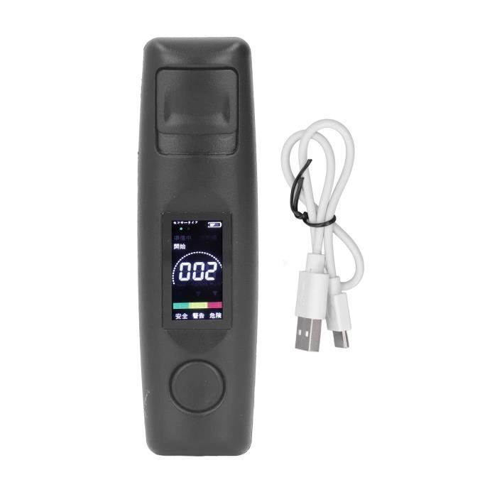 LUA-Détecteur d'alcool Rechargeable USB Haute Précision Ethylotest