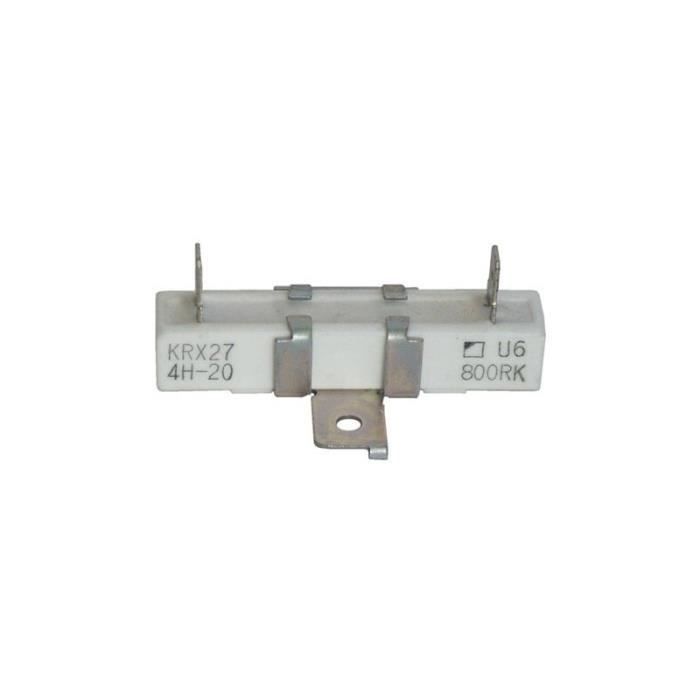 3871167049 800 ohms 20W Résistance pour four Electrolux Faure Arthur Martin 3871167049 800 ohms 20W Résistance pour four Electrolux Faure Arthur Martin