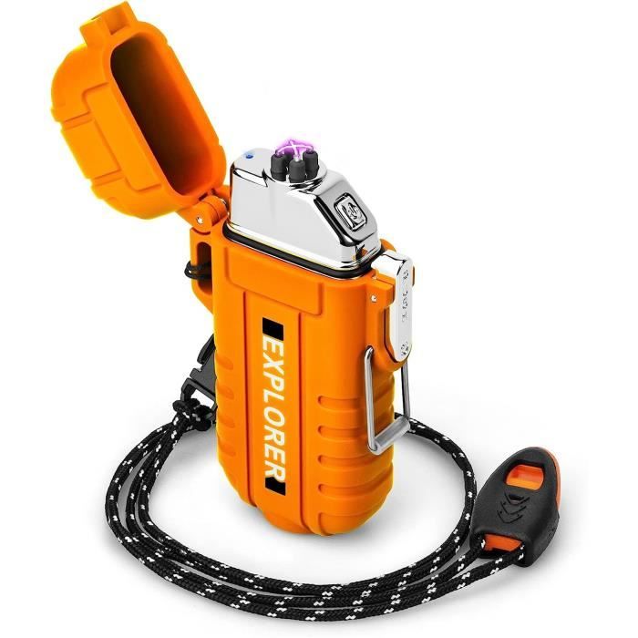 Briquet Métal Rechargeable Coupe-Vent Briquet Métal Rechargeable Coupe-Vent