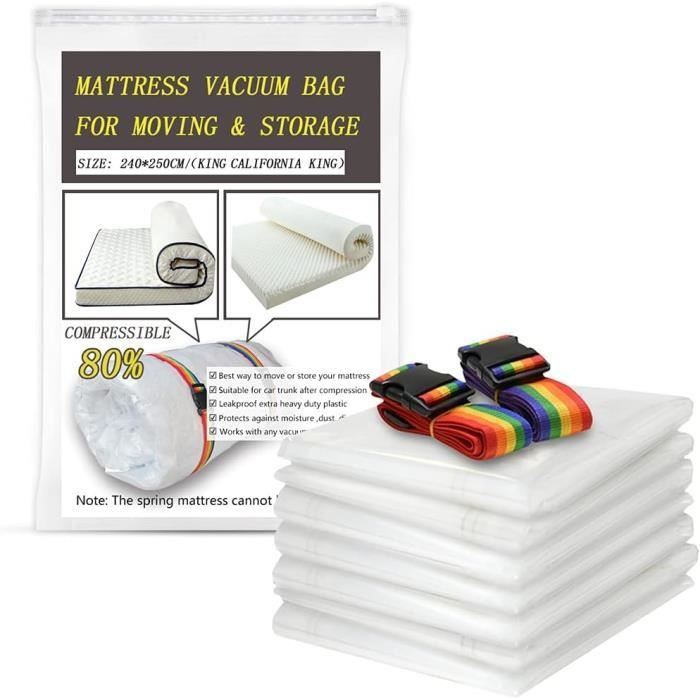 Sac Sous Vide Pour Matelas Housse Plastique Rangement Convient