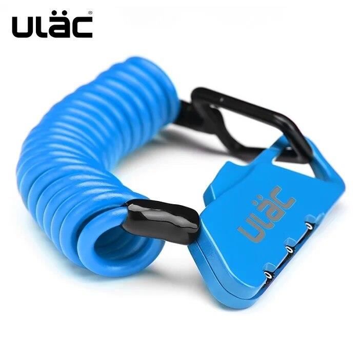 Antivol Vélo Enfant à Code - Câble 10x650mm | Serrure 4 Chiffres Réinitialisable | Bleu