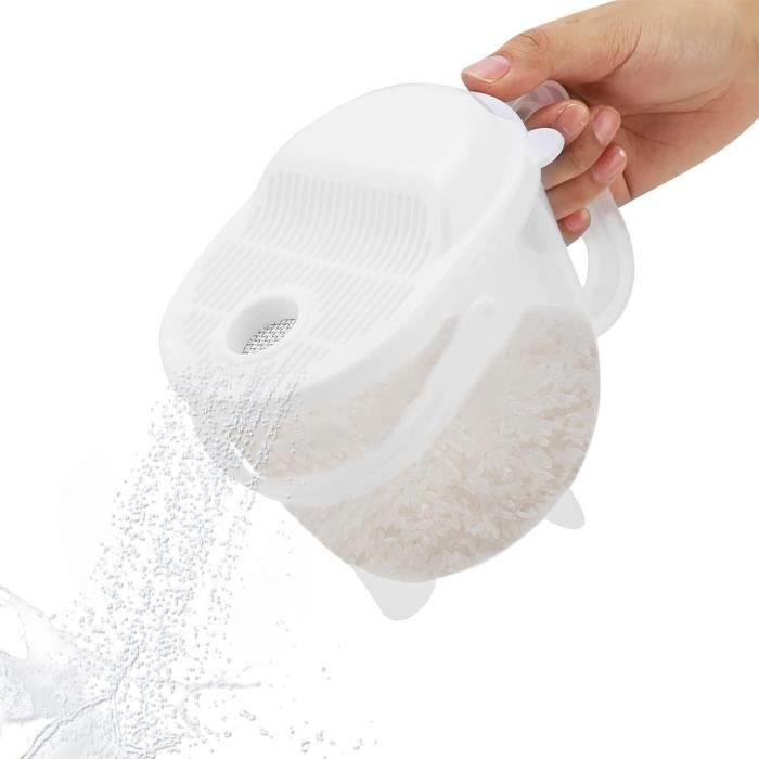 Passoire à Riz En Acier Inoxydable - Tamis à Mailles Fines - 2 Tailles - Pour Légumes Et Fruits