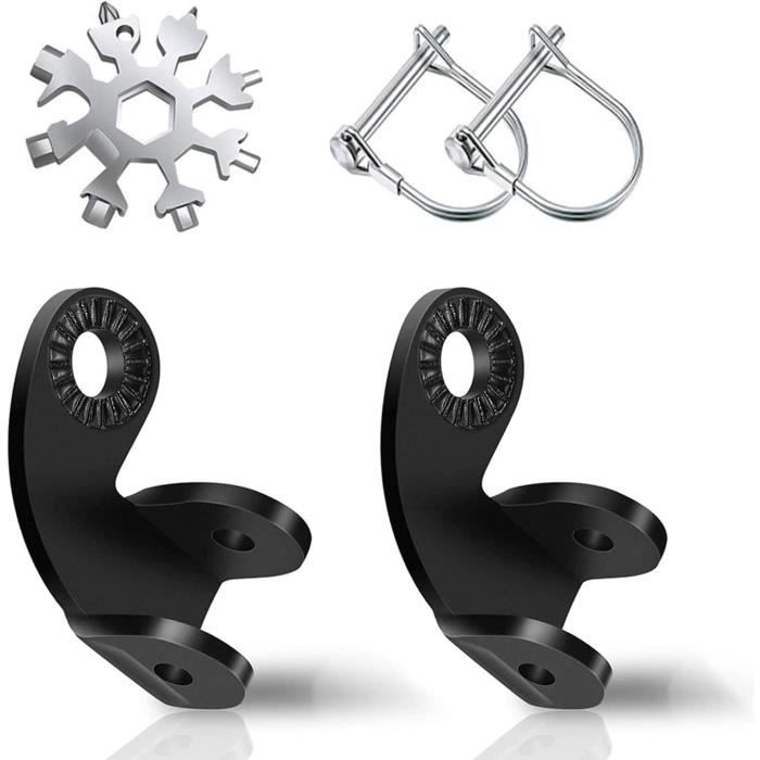 2 Pcs Attelage De Remorque De Vélo, Attelage De Remorque De Vélo En
