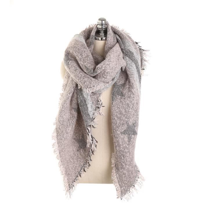 Grosse echarpe femme clearance