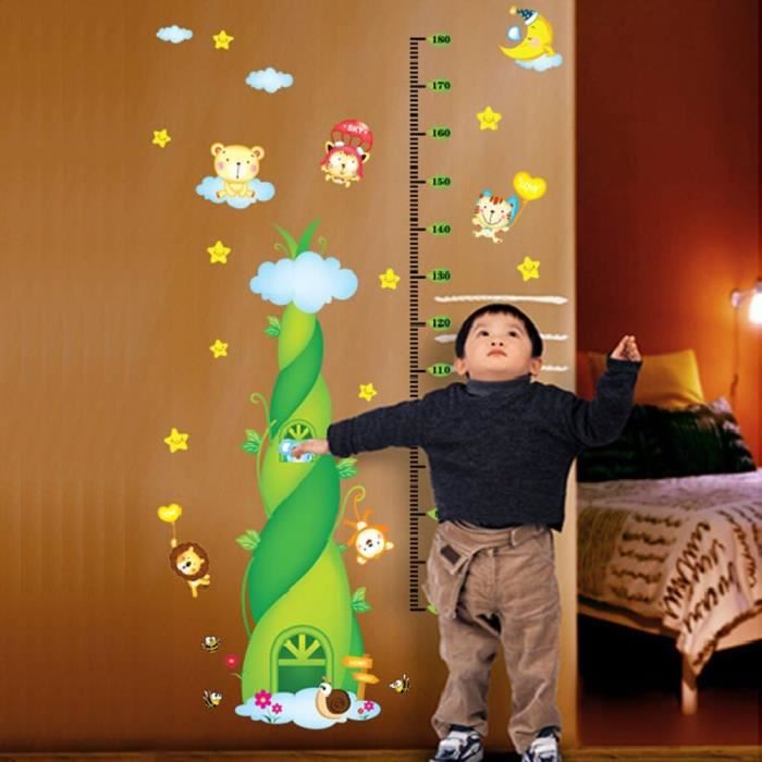 Miroir Toise Pour Enfants En Acrylique Incassable - Adhésif Mural - Mesure De 70 à 180 Cm - Décoration Chambre - 3