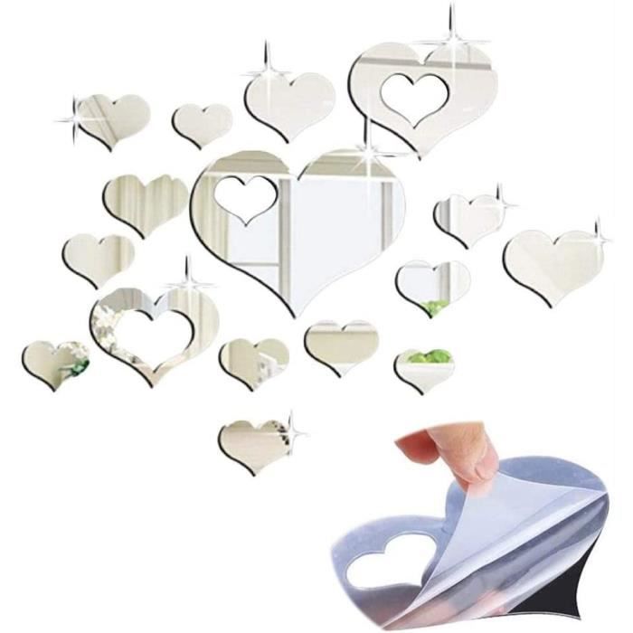 Autocollants Miroir Pour Téléphone - Lot De 3 Ovales En Acrylique - Miroir Portable à Coller Au Dos Du Smartphone - Décoration Pratique Et Glamour